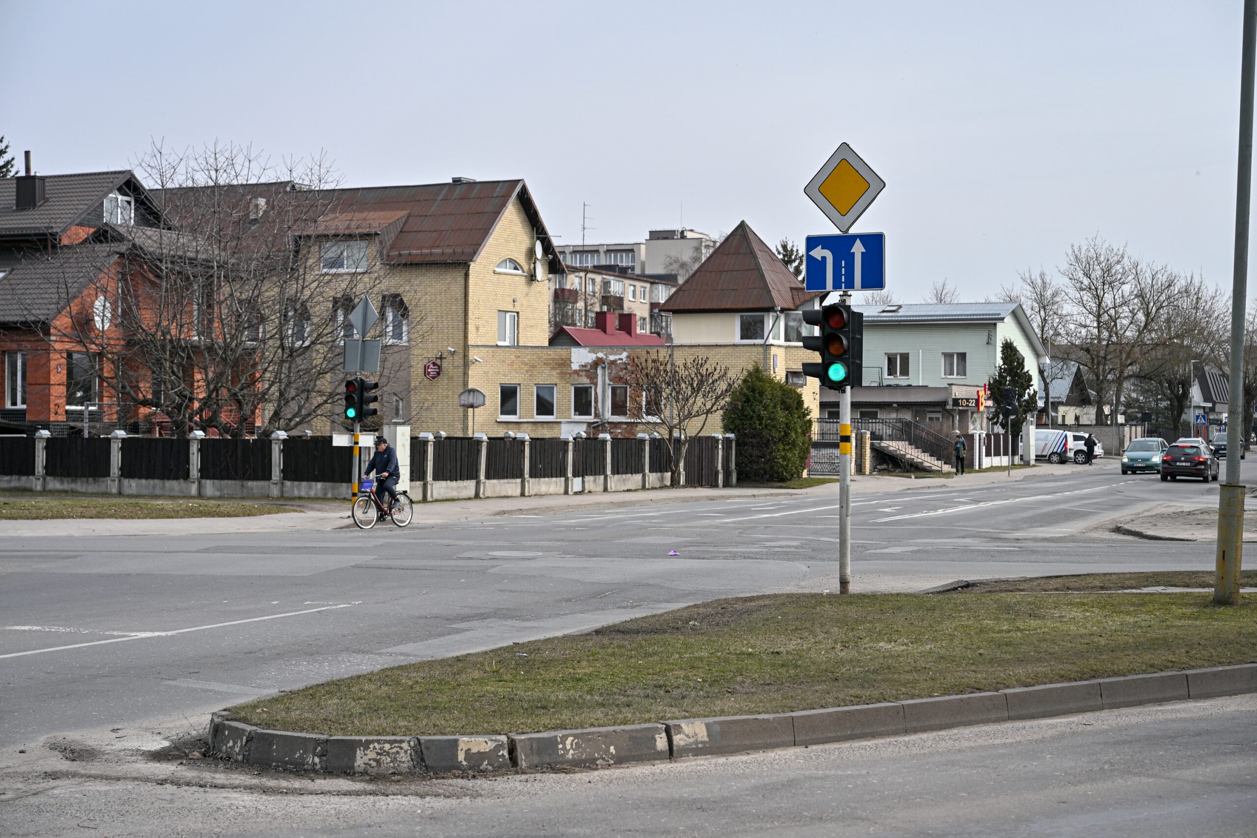 Rekonstruoti pradedama Marijonų, Stoties ir Pušaloto gatvių sankryža savo eilės laukė net aštuonetą metų. G. KARTANO nuotr.