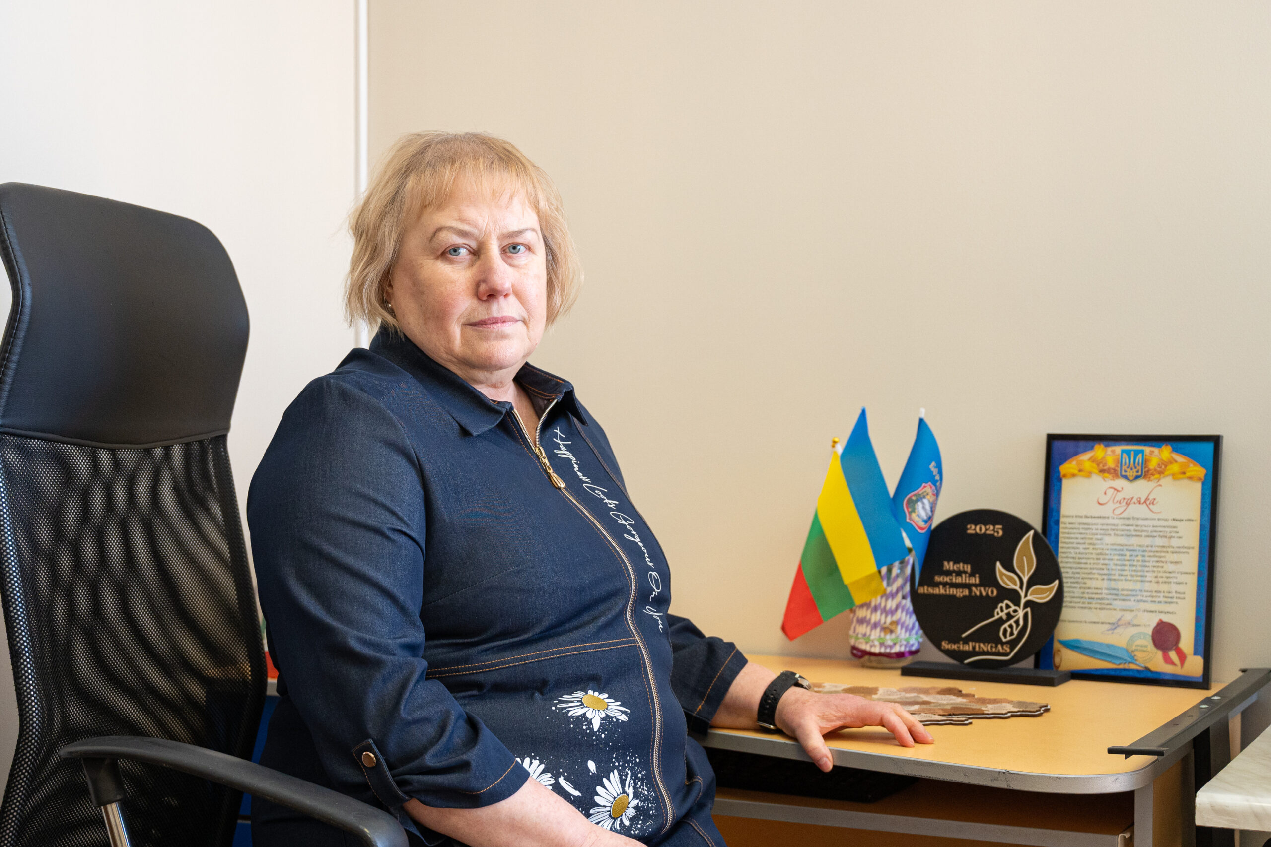 Pasak Irinos Burkauskienės, dauguma nuo karo pabėgusių ukrainiečių Panevėžyje kaip galėdami kabinasi į gyvenimą: buvę mokytojai, teisininkai verčiasi dirbdami valytojais ar kitus nekvalifikuotus darbus. P. ŽIDONIO nuotr.