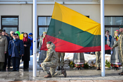 Panevėžys drauge su visa Lietuva mini 36-ąsias Lietuvos nepriklausomybės atkūrimo metines.