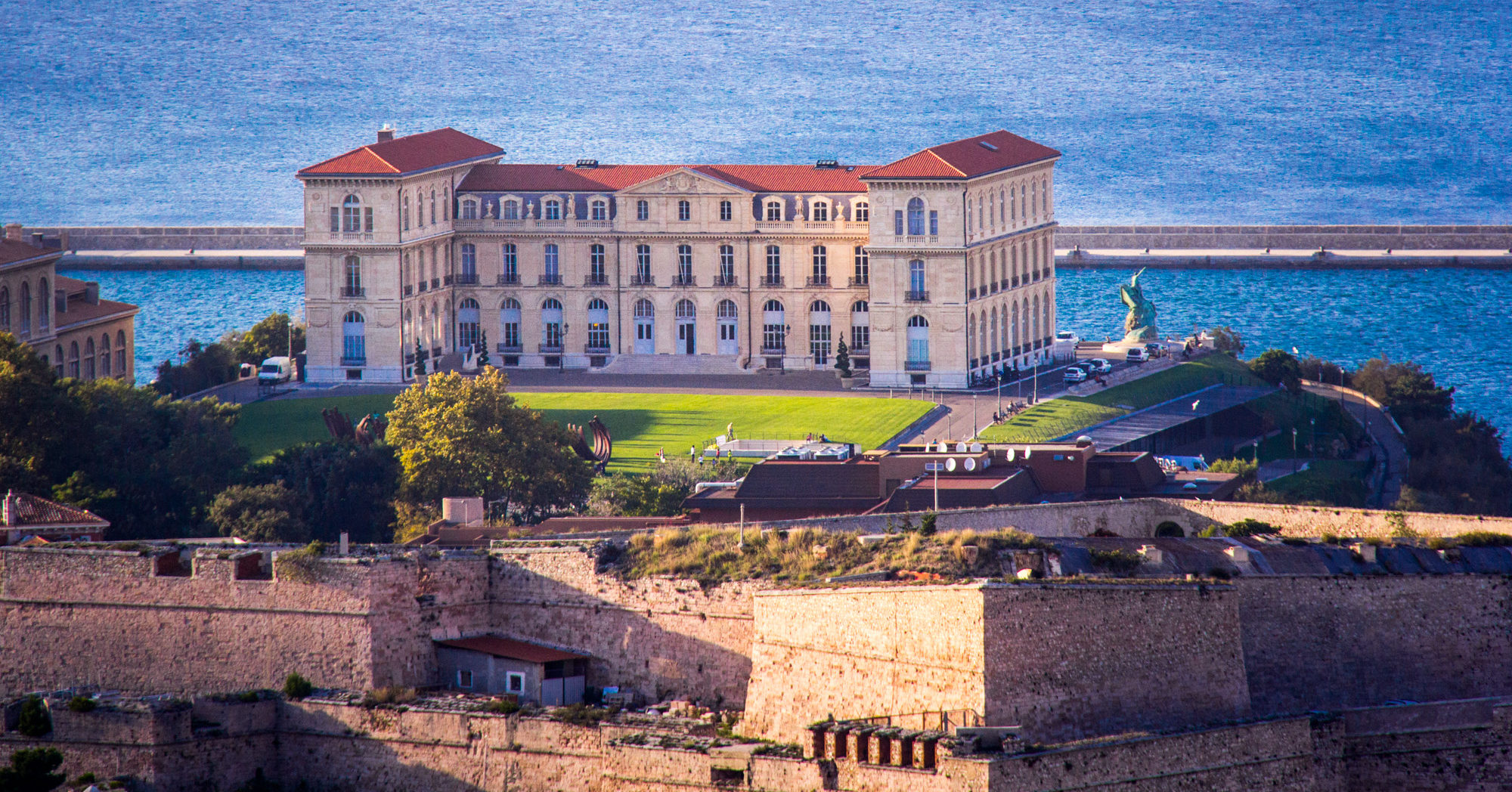 Palais du Pharo – elegantiški rūmai su vaizdu į jūrą, statyti Napoleonui III.
