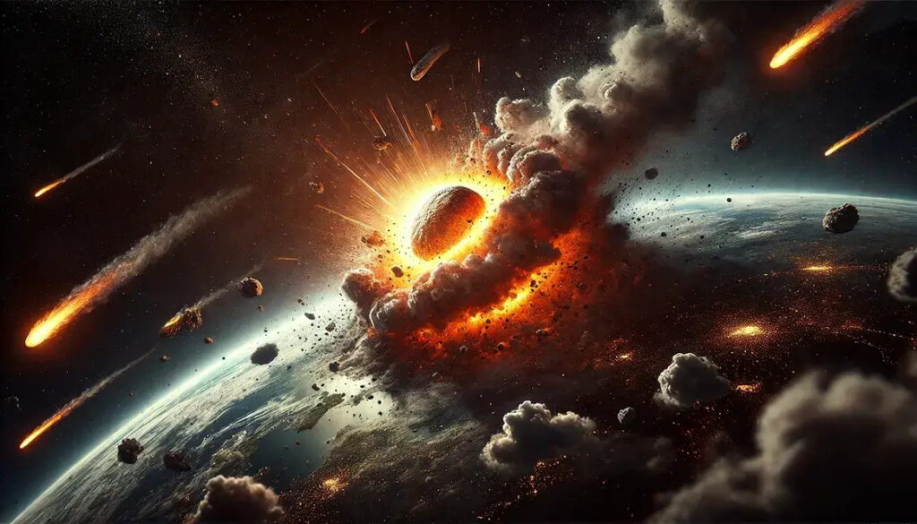 Pasaulinio masto kataklizmas, sudrebinęs mūsų planetą prieš 66 mln. metų, vis dar kausto mokslininkų dėmesį. Geofizikams net pavyko sudaryti smulkų šios katastrofos tvarkaraštį.