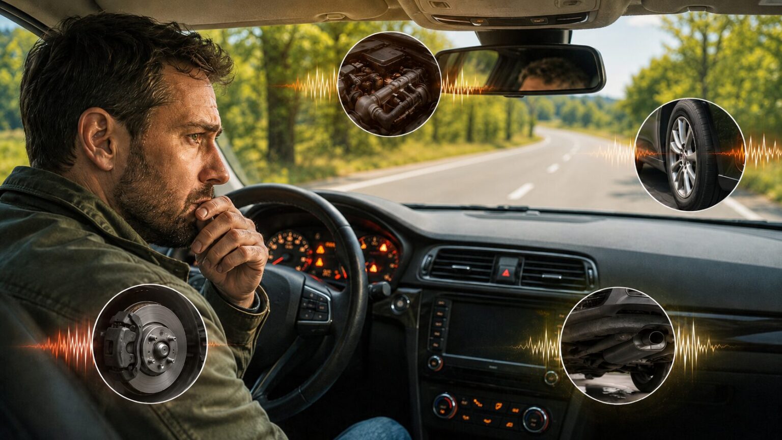 Automobilis su vairuotoju dažnai „kalbasi“ garsais. Vieni jų būna visai nekalti – pavyzdžiui, plastiko traškesys šaltyje ar smulkus barškėjimas salone.