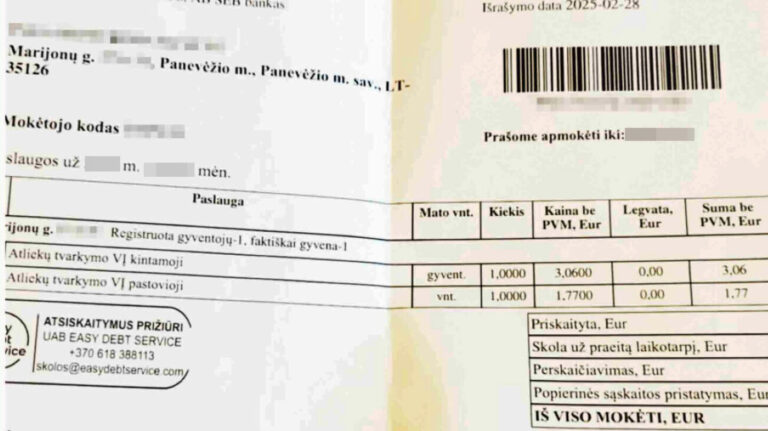Popierinių sąskaitų už komunalines paslaugas atsisakymas nemažai daliai panevėžiečių sukėlė galvos skausmą.