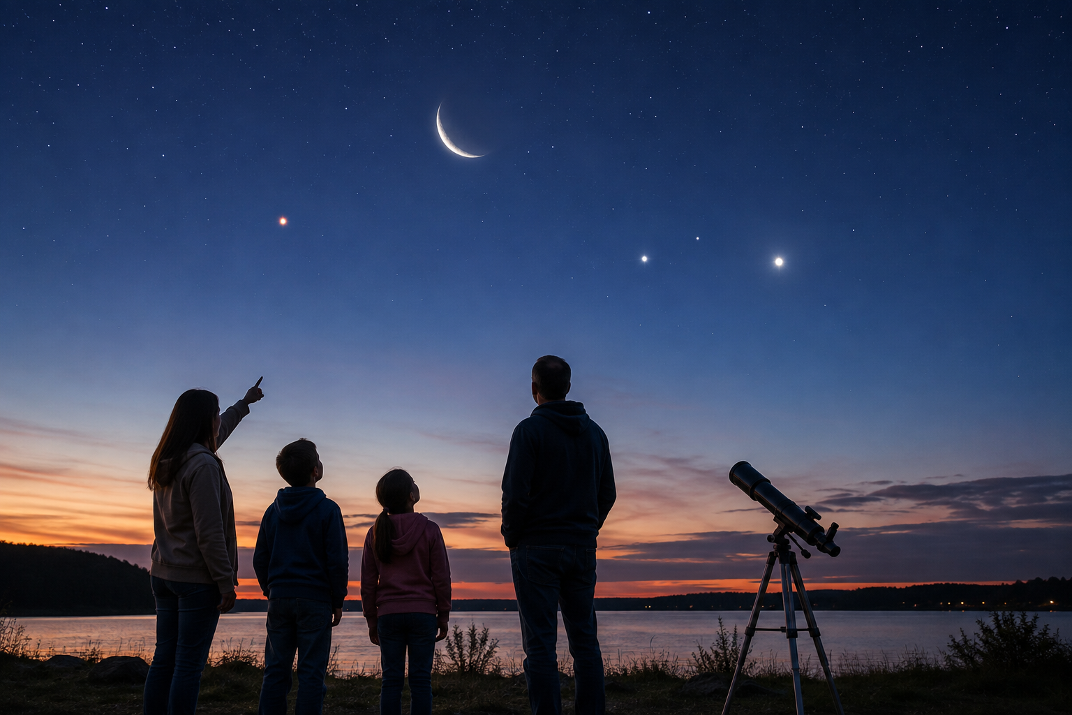 Rugsėjį verta dažniau pakelti akis į dangų. Pirmasis rudens mėnuo pažers ne vieną įdomų astronominį reginį: Mėnulis danguje priartės prie Marso ir Jupiterio, vėliau – prie Veneros bei Saturno.